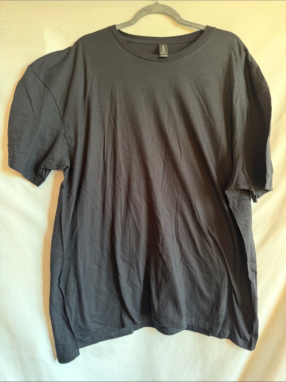 Gildan Black Short Sleeve Crew T-Shirt